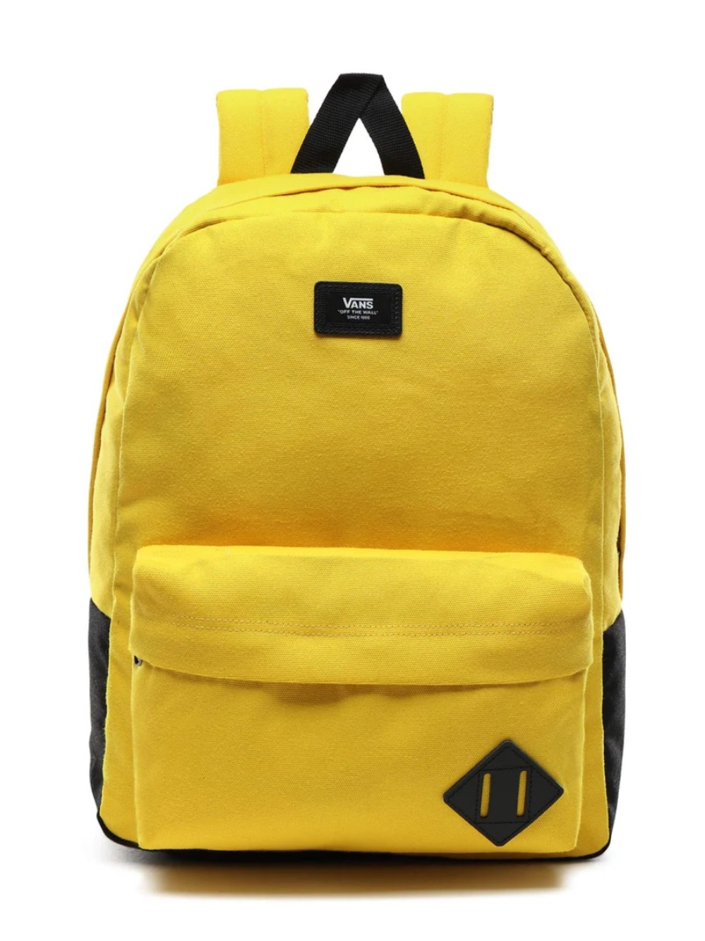 Vans Yellow Canvas Backpack with Black Accents Unisex